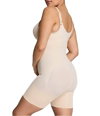 Spanx SPANXsculpt™ Go-Figure Open-Bust Mid-Thigh Bodysuit