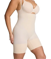 Spanx SPANXsculpt™ Go-Figure Open-Bust Mid-Thigh Bodysuit