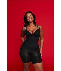 Spanx SPANXsculpt™ Go-Figure Open-Bust Mid-Thigh Bodysuit