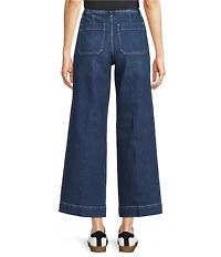 Spanx SPANXshape™ Authentic 360 Cropped Wide Leg Jeans