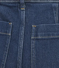 Spanx SPANXshape™ Authentic 360 Cropped Wide Leg Jeans