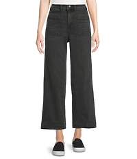 Spanx SPANXshape™ Authentic 360 Cropped Wide Leg Jeans