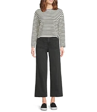 Spanx SPANXshape™ Authentic 360 Cropped Wide Leg Jeans