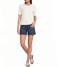 Spanx SPANXshape™ Authentic 360 Raw Hem Jean Shorts