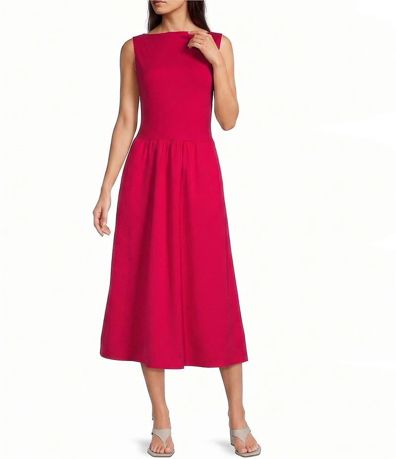 Spanx SPANXsmooth® Jersey High Neck Midi Dress