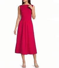 Spanx SPANXsmooth® Jersey High Neck Midi Dress