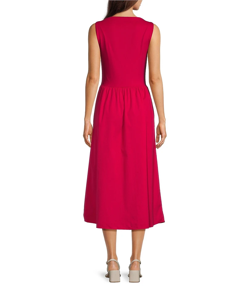 Spanx SPANXsmooth® Jersey High Neck Midi Dress