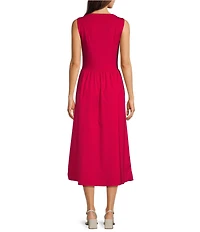 Spanx SPANXsmooth® Jersey High Neck Midi Dress