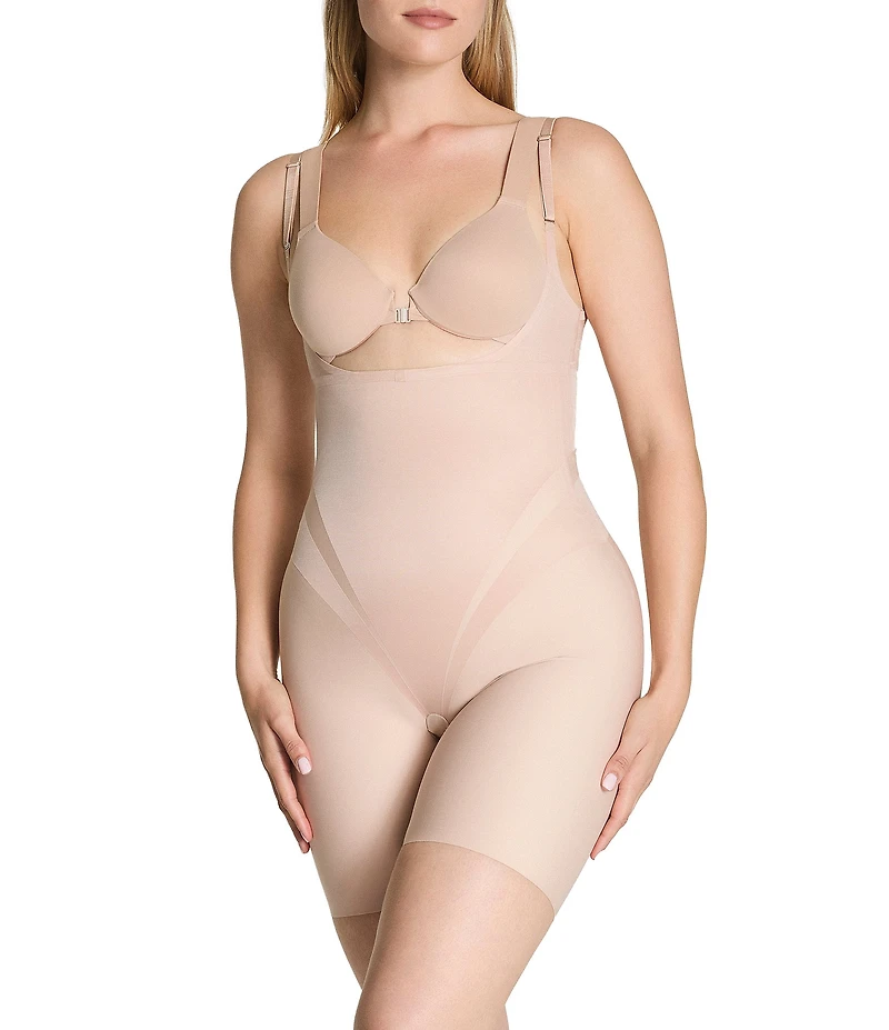 Spanx SPANXsupersculpt™ Transform Open-Bust Mid-Thigh Bodysuit