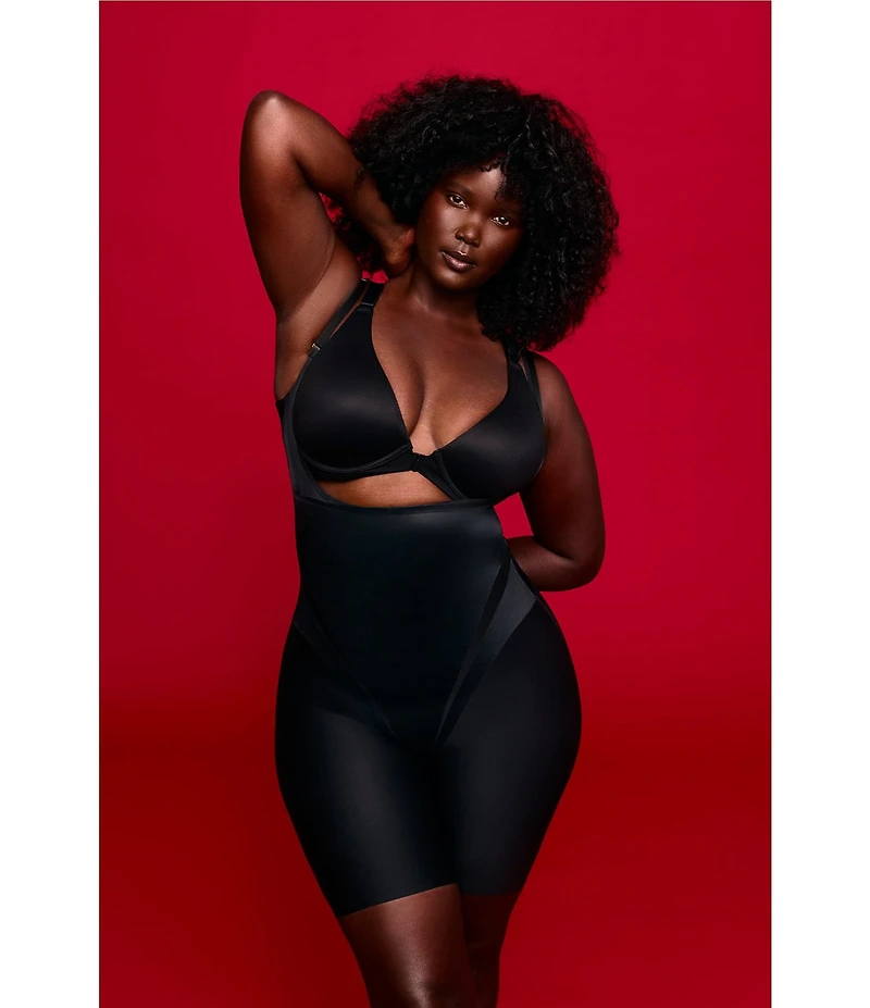 Spanx SPANXsupersculpt™ Transform Open-Bust Mid-Thigh Bodysuit