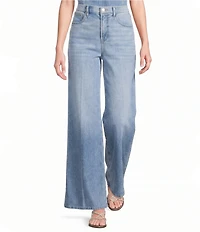 Spanx SPANXsupersmooth® Authentic 360 Lightweight Wide Leg Jeans