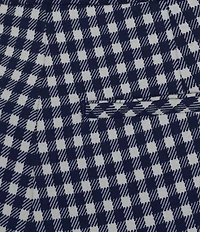 Spanx SPANXsupersmooth PerfectFit Coordinating Gingham Ponte High Rise Kick Flare Cropped Pants