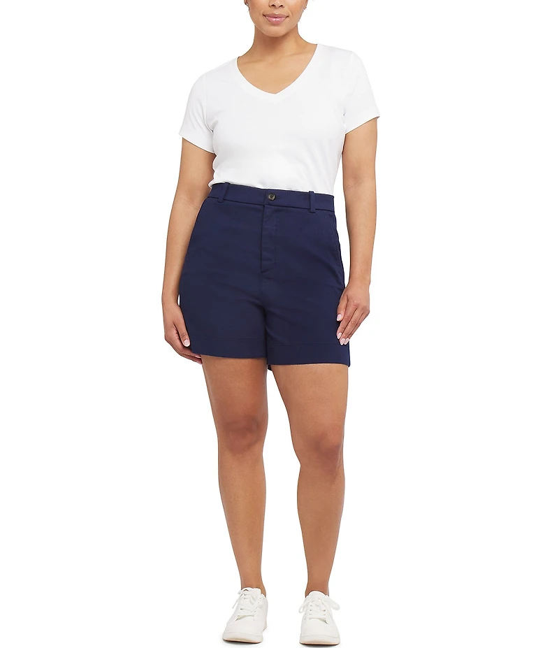 Spanx SPANXsupersmooth™ Stretch Twill 5#double; Shorts