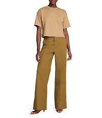Spanx SPANXsupersmooth™ Stretch Twill Wide Leg Pants