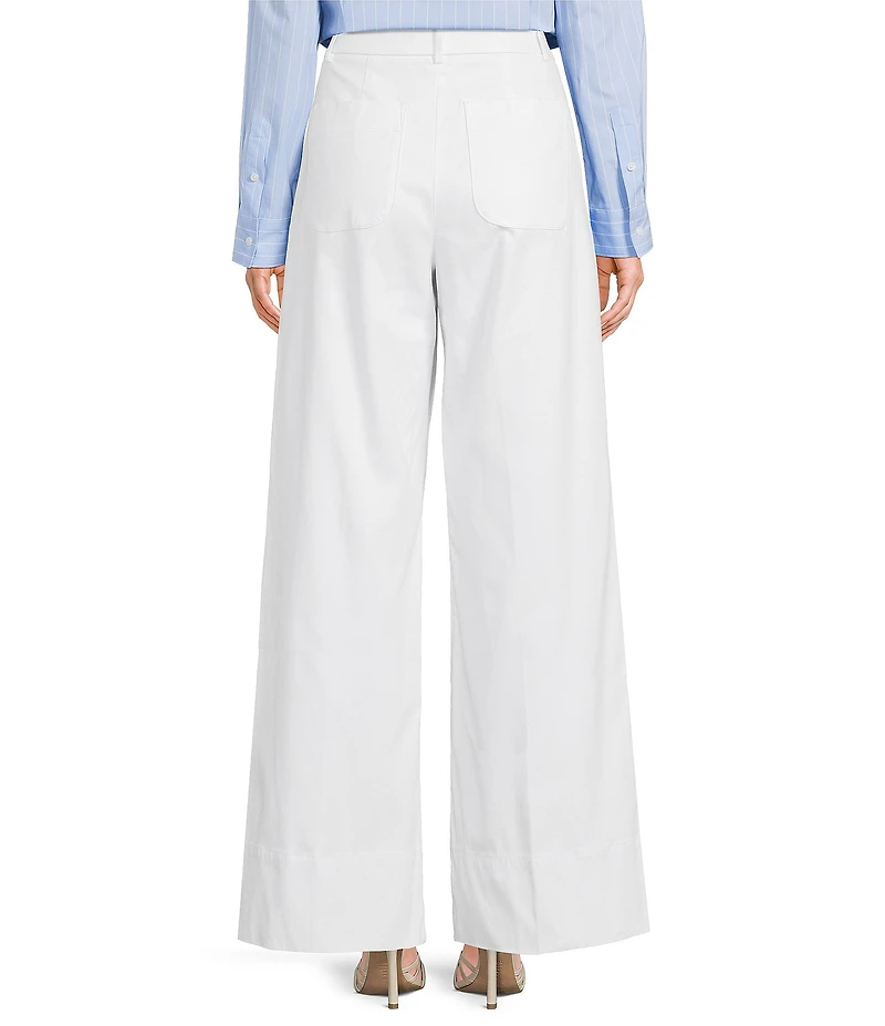 Spanx SPANXsupersmooth™ Stretch Twill Wide Leg Pants