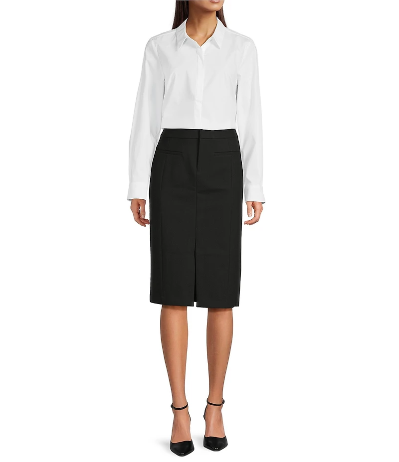 Spanx SPANXWellSuited® Stretch Woven Pencil Skirt