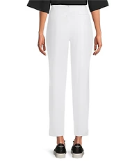 Spanx Stretch Twill High Rise Straight Leg Ankle Pants