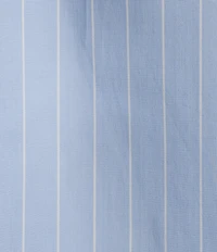 Spanx Stripe Poplin No-Gape Tailored Button Down Top