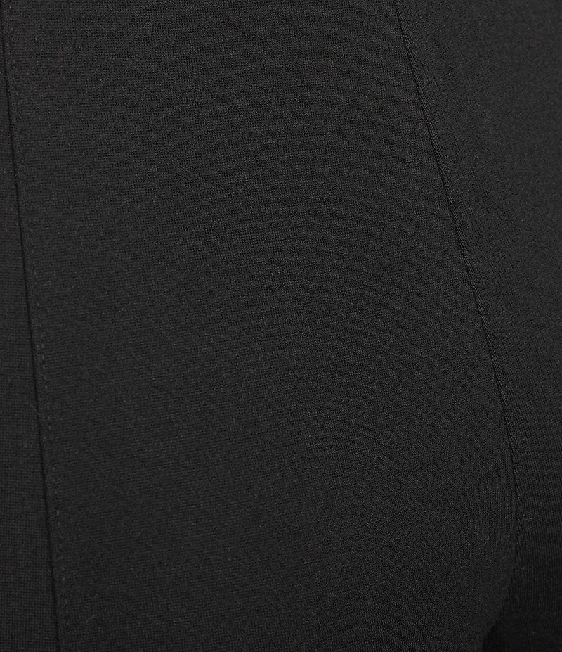 Spanx Super Smooth Perfect Fit Ponte Zip Ankle Length Pull On Leggings