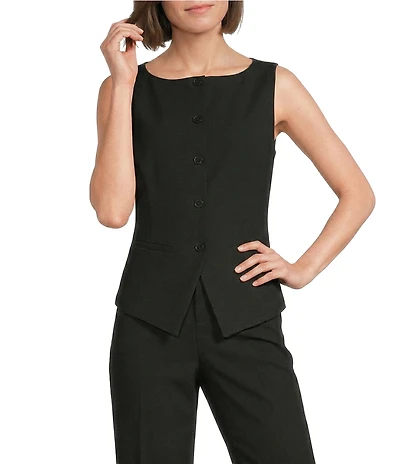 SPANX® WellSuited Stretch Woven Tailored Button Down Vest