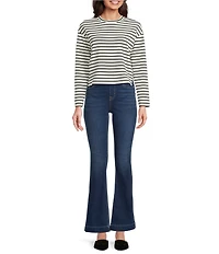 SPANXshape EveryWear Pull On Zero Waistband Micro Flare Jeans