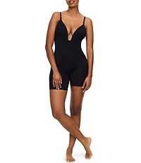 SPANXshape® Suit Your Fancy Plunge Low-Back Mid-Thigh Bodysuit
