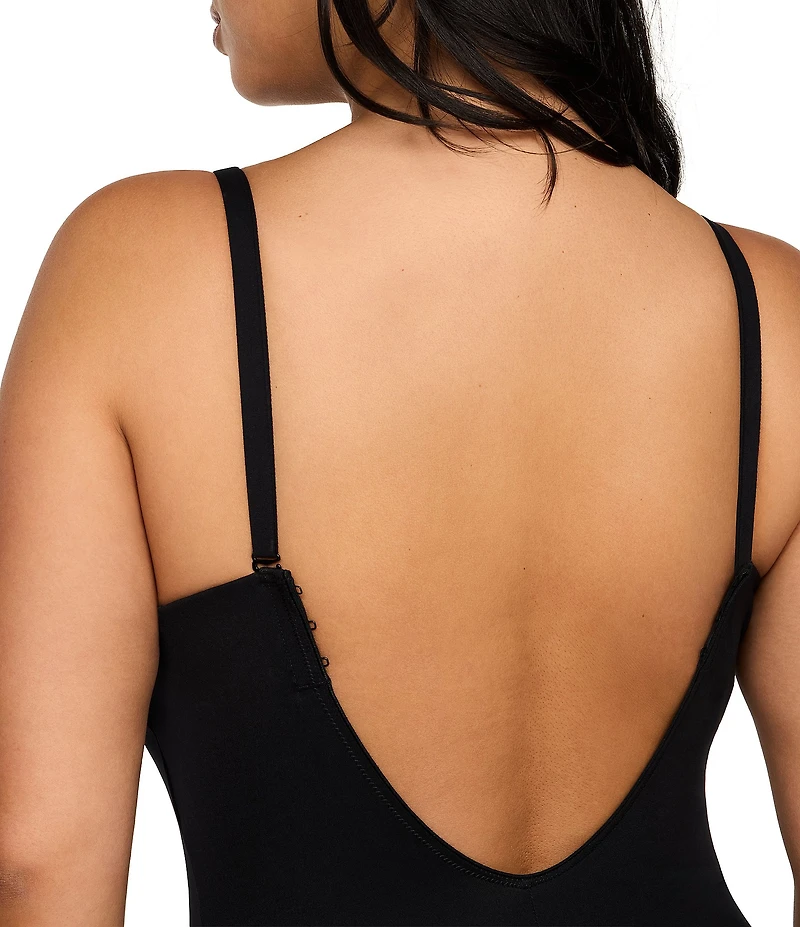 SPANXshape® Suit Your Fancy Plunge Low-Back Thong Bodysuit