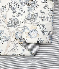 Spartina 449 Jonas Hundred Jacobean Floral Mini Reversible Comforter Set