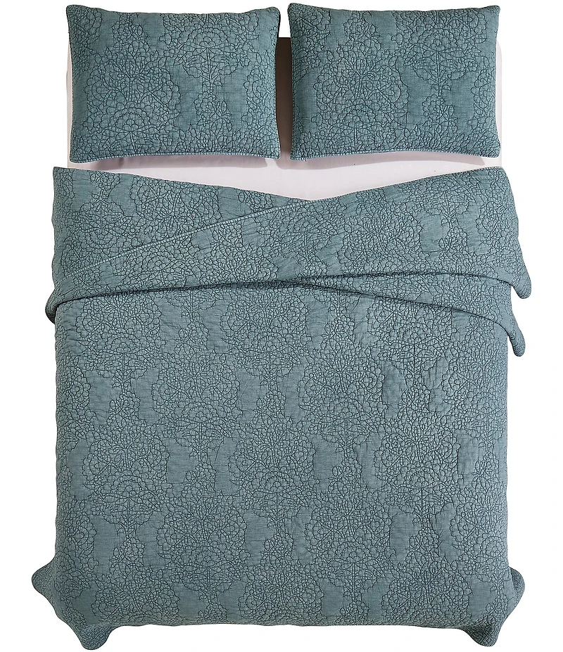 Spartina 449 Mystic Floral Lightweight Mini Quilt Set
