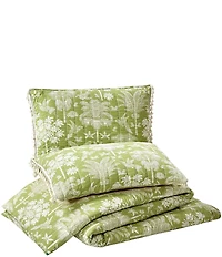 Spartina 449 Queenie Palm Royale Reversible Mini Quilt Set