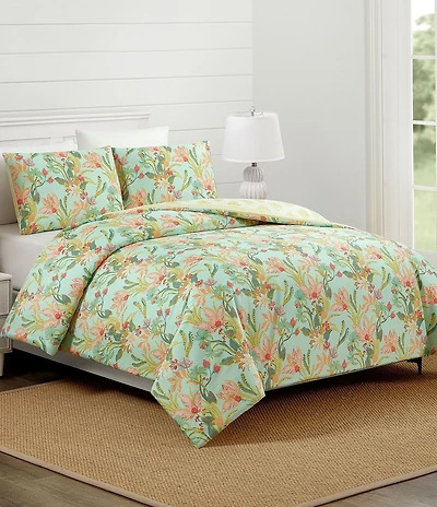 Spartina 449 Queenie Tropical Reversible Comforter Mini Set