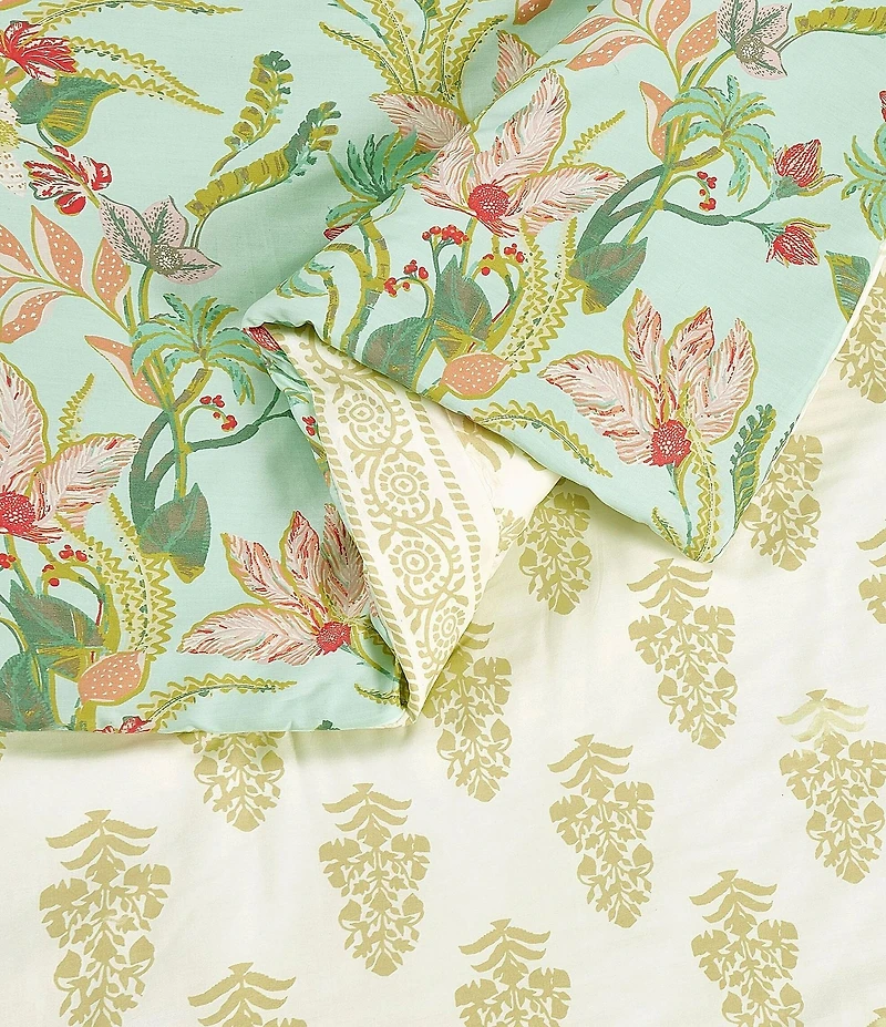 Spartina 449 Queenie Tropical Reversible Comforter Mini Set