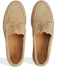 Sperry Men's Authentic Original 2-Eye Ripple Textured Nubuck Suede Boat Shoes
