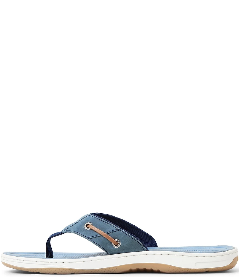 Sperry Men's Baitfish Nubuck Leather Flip Flops