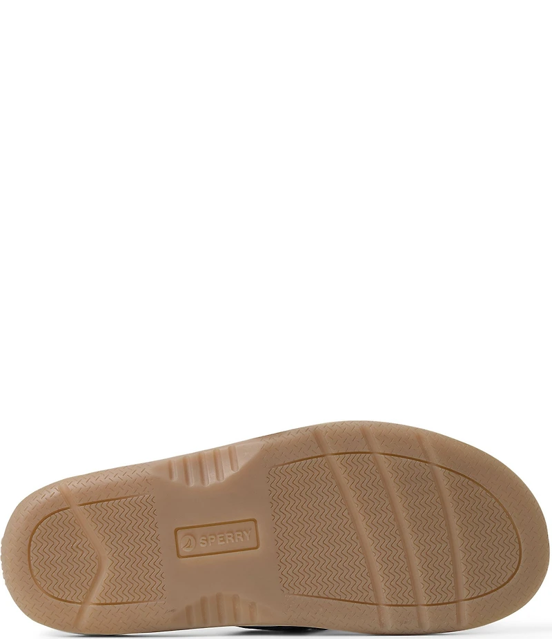 Sperry Men's Baitfish Nubuck Leather Flip Flops