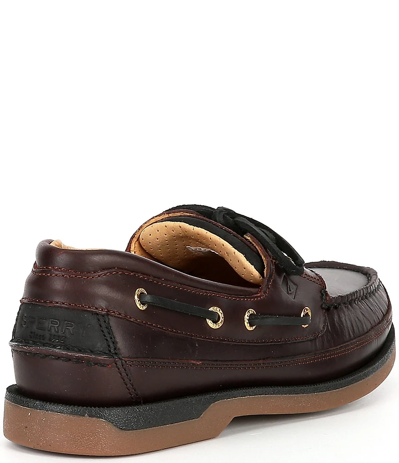 Sperry Men's Mako Leather Gold 2-Eye Boat Shoes