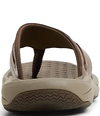 Sperry Men's Outer Banks Leather Flip Flops