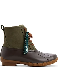 Sperry Saltwater Lace Up Waterproof Duck Booties