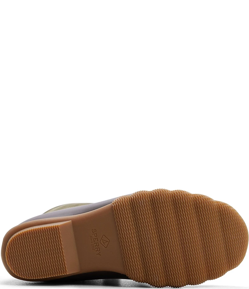 Sperry Saltwater Lace Up Waterproof Duck Booties