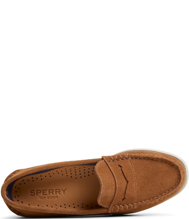 Sperry Woman's Authentic Original Loafer Suede Penny Loafers