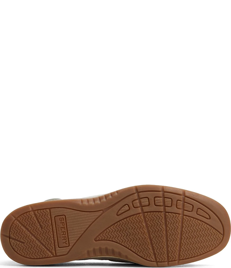 Sperry Women's Angelfish 1-Eye Leather and Woven Boat Shoes