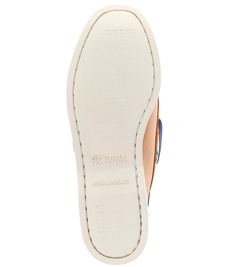 Sperry Women's AO 1-Eye Floral Ribbon Boat Shoes