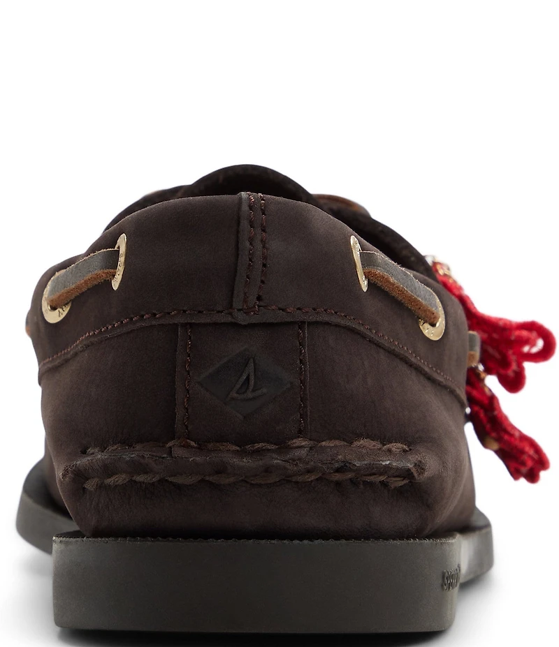 Sperry Women's AO 2-Eye Gingham Flower Charm Boat Shoes