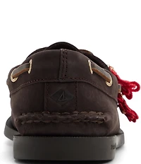 Sperry Women's AO 2-Eye Gingham Flower Charm Boat Shoes