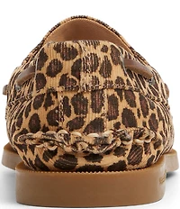 Sperry Women's AO 2-Eye Leopard Print Boat Shoes
