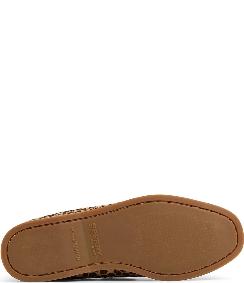 Sperry Women's AO 2-Eye Leopard Print Boat Shoes