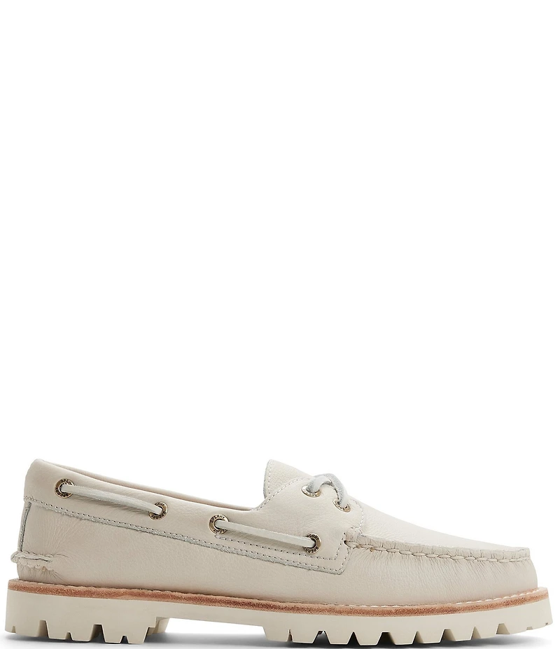 Sperry Women's AO 2-Eye Low Nubuck Leather Lug Boat Shoes