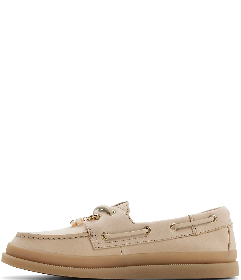 Sperry Women's AO 2-Eye Mudguard Charm Ornamented Boat Shoes