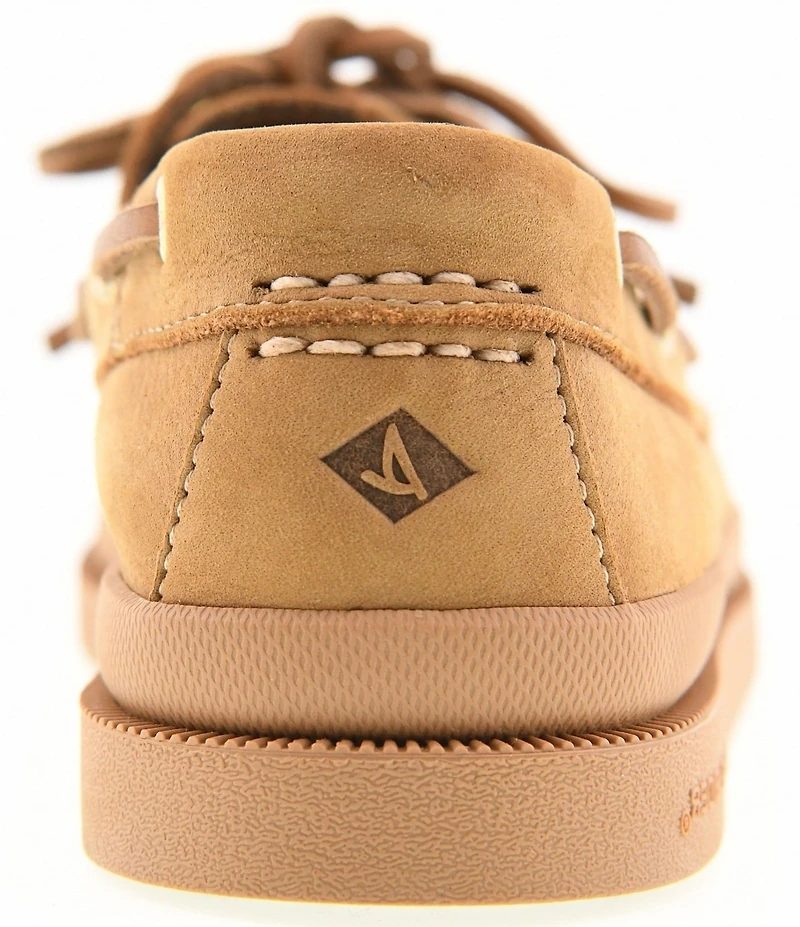 Sperry Women's AO 2-Eye Nubuck Mudguard Charm Ornament Boat Shoes