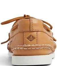 Sperry Women's Authentic Original 2-Eye Woven Leather Boat Shoes